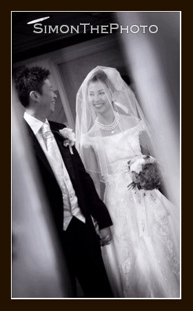 A moment just before the ceremony