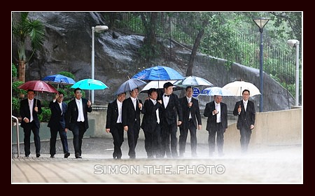 we got bad weather ...... no problem,<br>wedding of karen and larry 1