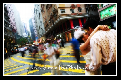 Wedding photo on Paterson street 2