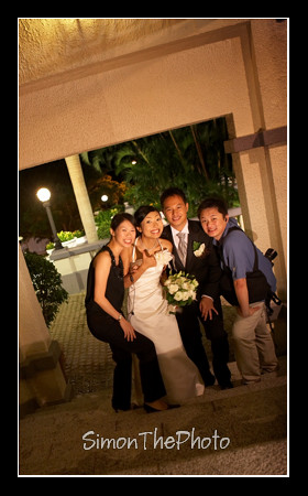 wedding photo of Winnie & Henry at The Repulse Bay