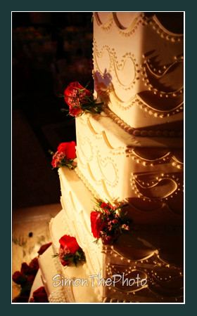 the wedding cake