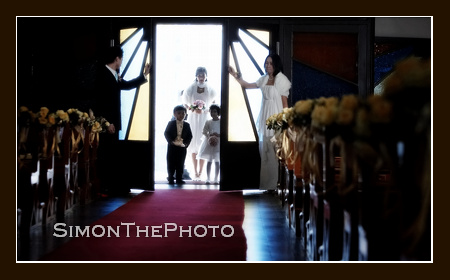 Ceremony at St. Teresa Church