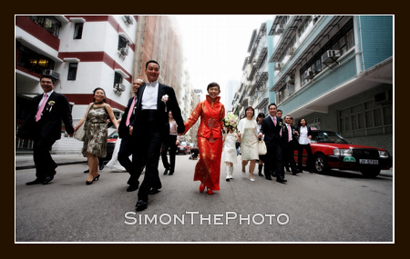 The bridal party